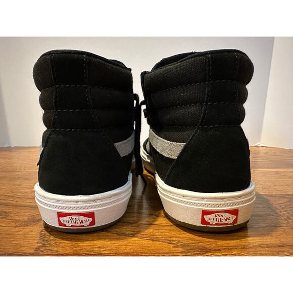 Vans BMX SK8-Hi PopCush Suede Sneakers Men\'s 6.5 Black White Skate Shoes main image 9